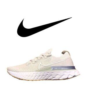 Nike React Infinity Flyknit 'Creamwhite Silver' - Size 7.5